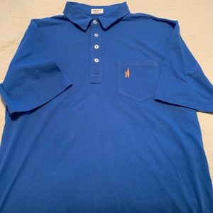 Johnnie-O Golf polo with emblem on front